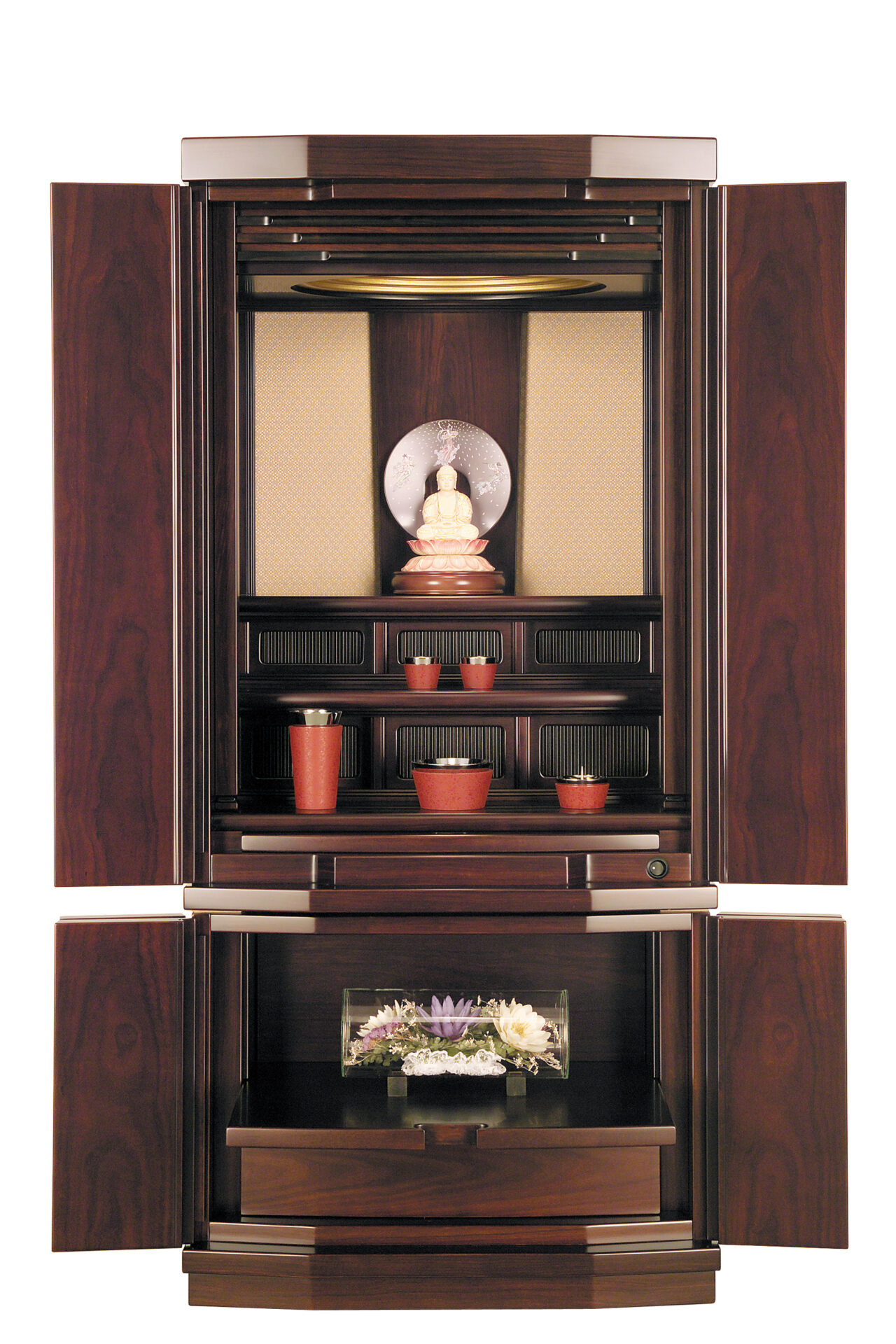 森正 一路 18×40 本黒檀 - 竹田仏壇